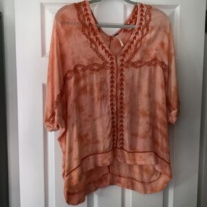 [Free People] Next Level Embroidered Tunic Small